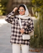 تصویر  شکت چهارخونه پشمی زنانه