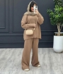 تصویر  بلوز شلوار ست بافت ریلی