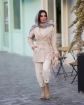 تصویر  بارانی کتان زنانه  ژیله فلش