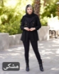 تصویر  مانتو آستردار کتان زارا مدل ماندانا