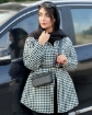 تصویر  شومیز مانتویی پشمی مدل غزال 