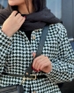 تصویر  شومیز مانتویی پشمی مدل غزال 