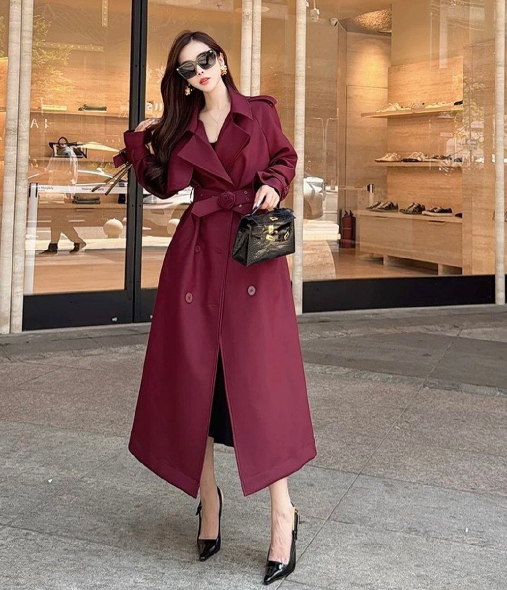 تصویر  مانتو بلند زنانه سارگل
