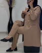 تصویر  مانتو و شلوار زنانه اداری مزونی آرنیکا