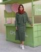 تصویر  کت و سارافون زنانه کتان بهدخت