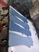 تصویر  شلوار جین زنانه  دمپا ریشدار 