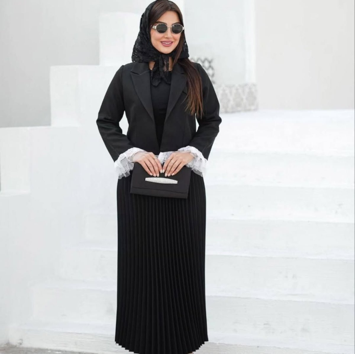 تصویر  کت و دامن زنانه مازراتی ژینا