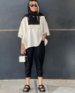 تصویر  شومیز لنین نچرال خنک شلوار داکرون خنک جیلان