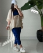تصویر  شومیز لنین نچرال خنک شلوار داکرون خنک جیلان