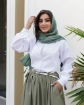 تصویر  دامن  شومیز کمربند مدل شیرین