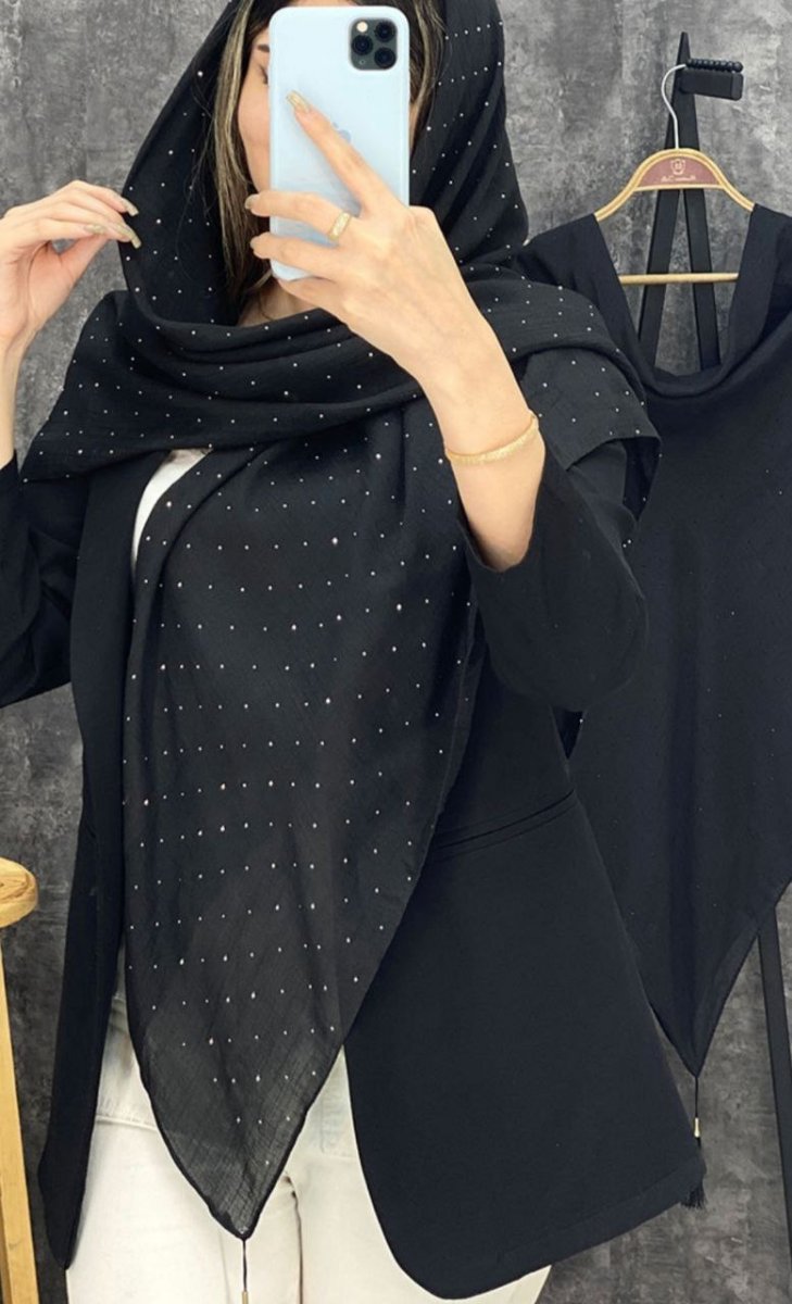 تصویر  روسری نگینی ماهرخ
