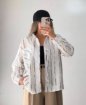 تصویر  شومیز زنانه راه راه