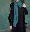 تصویر  مانتو عبایی زنانه الیزه مدل برهان