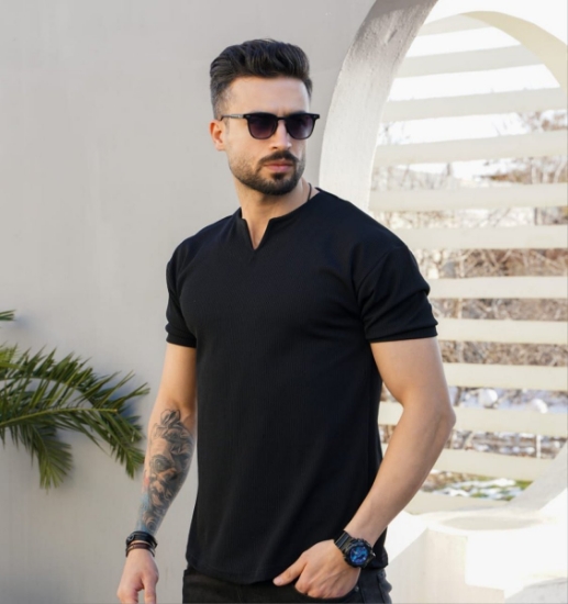 تصویر  تیشرت مردانه کوبایی2