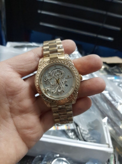 تصویر  ساعت مچی مردانه رولکس طرح دراگون