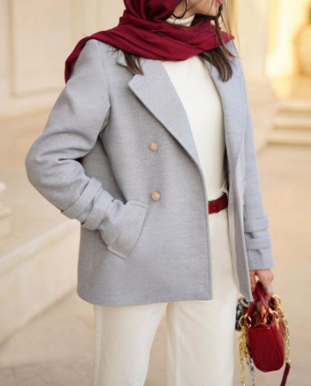 تصویر  پالتو زنانه فوتر آیدا