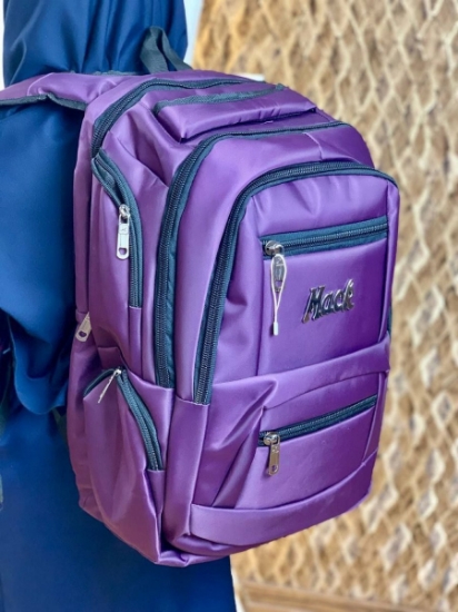 تصویر  کوله  پشتی مدرسه ای برزنت 