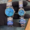 تصویر  ست ساعت کاسیو بند استیل صفحه آبی فیروزه ای369607