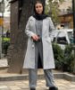 تصویر  پالتو جناغی استر دار یقه انگلیسی