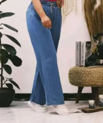 تصویر  شلوار نیل بگ سایز بزرگ پگاه