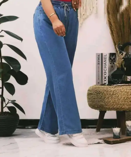 تصویر  شلوار نیل بگ سایز بزرگ پگاه