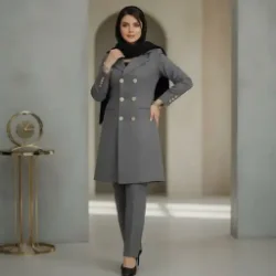 تصویر  کت شلوار اداری مجلسی مازراتی