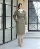 تصویر  مانتو زنانه پاییزه سانتانا مدل صبا