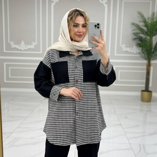 تصویر  شکت زنانه جناغی فوتر ملینا