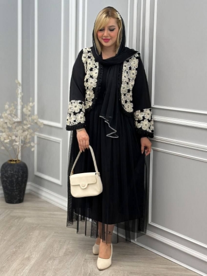 تصویر  شومیز دامن شال ست سه تیکه سوده