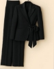 تصویر  کت و شلوار زنانه کرپ السانا