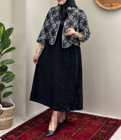 تصویر  کت سارافون ست دوتیکه شیوا