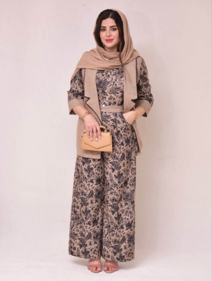 تصویر  وست اورال مدل گل دو تیکه اورال وستمون